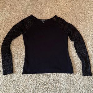 Forever 21 youth girls long sleeve top size Large